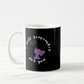 Mug Monat I End Purple Bow Elephant 1 (Gauche)