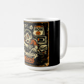 Mug Monday Mood – Anti-Monday Work Humor (Devant droit)