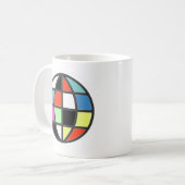 Mug monde coloré (Devant gauche)