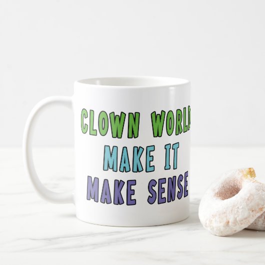 Mug Monde de Clowns (Avec donut)
