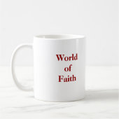 Mug monde de Foi (Gauche)