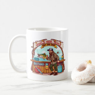 Mug Monde de la pêche à notre magasin d'appâts et de r