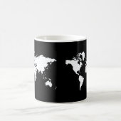 Mug Monde de l'Elegant noir (Centre)
