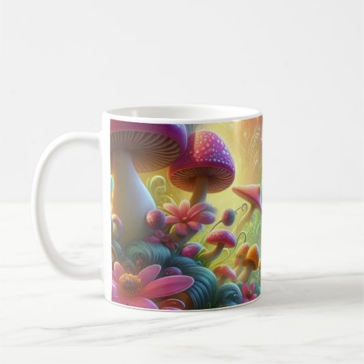 Mug Monde des champignons (Gauche)