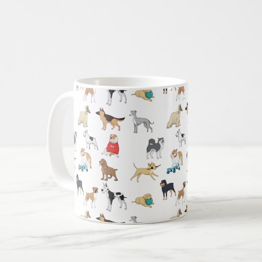 Mug Monde Des Chiens (Devant gauche)