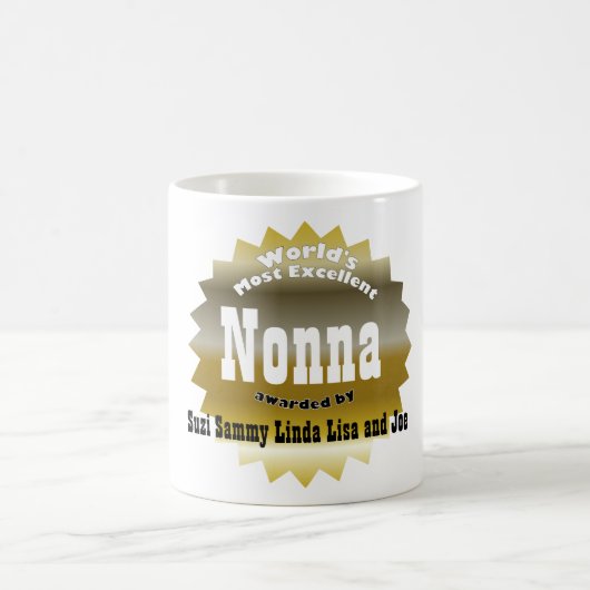 Mug Monde d'OR plus excellent….Nana (Centre)