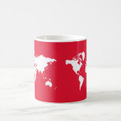 Mug Monde élégant en géranium (Centre)