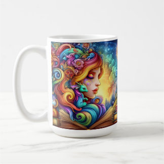 Mug Monde Fantastique de Livre Magique Elfe et Bébé Dr