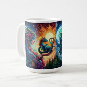 Mug Monde Fantastique de Magie de Dragon (Devant gauche)