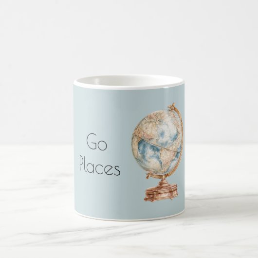 Mug Monde Globe Aller Lieux (Centre)