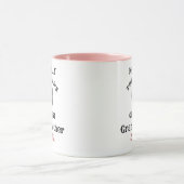 Mug Monde grand-mère Ajouter votre nom grand-mère (Centre)