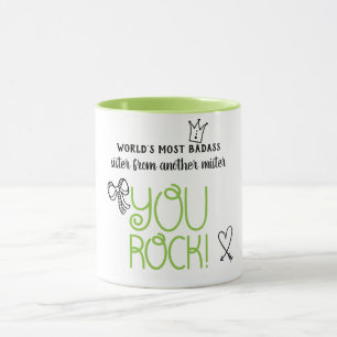 Mug Monde La plupart des BADASS Soeur d'un autre Miste