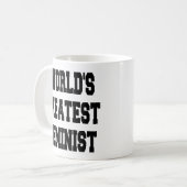 Mug Monde le plus grand féministe (Devant gauche)