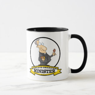 MUG MONDE LE PLUS GRAND MINISTRE CARTOON