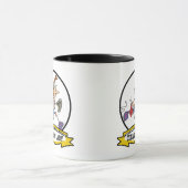 MUG MONDE LE PLUS GRAND NETTOYAGE LADY CARTOON (Centre)