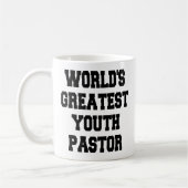 Mug Monde le plus grand pasteur de la jeunesse (Gauche)