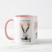 Mug Monde Meilleur chien maman | Photo Collage | Paste (Gauche)
