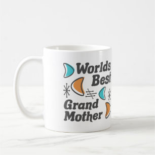 Mug Monde Meilleur Grand-Mère Rétro