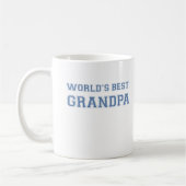 Mug Monde meilleur grand-père (Gauche)