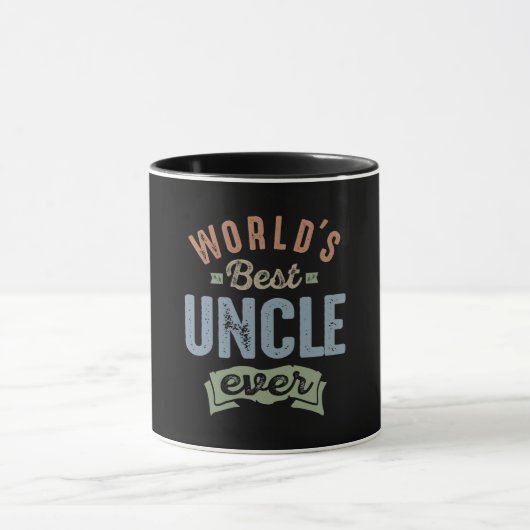 Mug Monde meilleur oncle (Centre)