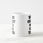 Mug Monde meilleur professeur de collège (Centre)