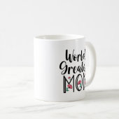 Mug Monde Meilleure maman (Devant droit)