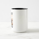 Mug Monde Meilleure maman de chien (Centre)