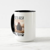 Mug Monde Meilleure maman de chien (Devant gauche)