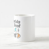 Mug Monde meilleure tante Retro (Centre)