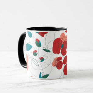 Mug Monde merveilleux des fleurs sauvages   Motif de f