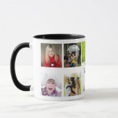 Mug Monde plus grand grand grand-père petits collage p (Gauche)