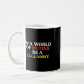 Mug Monde ukrainien de Poutine, soit Zelensky hommes u (Gauche)