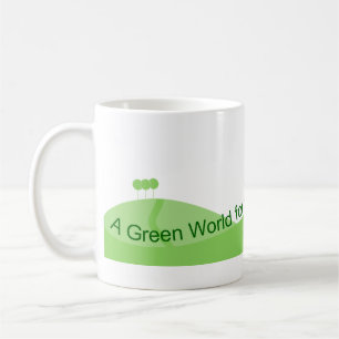 Mug Monde vert