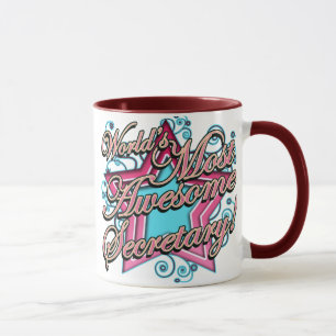 Mug Mondes la plupart de secrétaire impressionnant