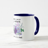 Mug Mondes les plus frais GRANDMOM - Une des fleurs de (Devant droit)