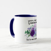 Mug Mondes les plus frais GRANDMOM - Une des fleurs de (Devant gauche)