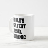 Mug Mondes les plus grands mécaniciens diesel (Devant gauche)
