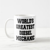 Mug Mondes les plus grands mécaniciens diesel (Gauche)