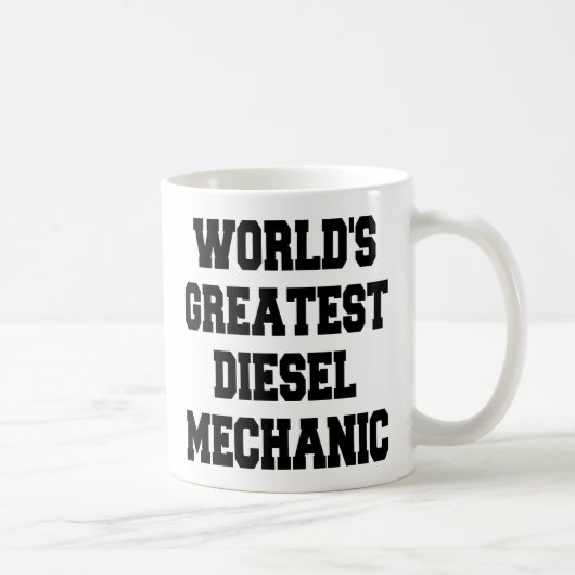 Mug Mondes les plus grands mécaniciens diesel (Droite)
