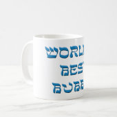 Mug Mondes meilleur Bubbie (Devant gauche)
