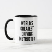 Mug Mondes meilleur instructeur de conduite (Gauche)