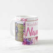 MUG MONDES MEILLEURE NANA FLORALE (Devant gauche)