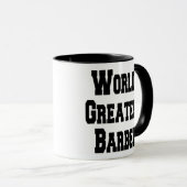 Mug Mondes plus grand barbier (Devant droit)