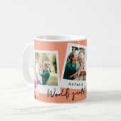 Mug Mondes plus grand maman aquarelle floral multi pho (Devant gauche)