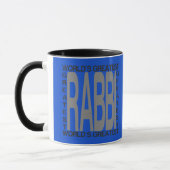 Mug Mondes plus grand Rabbin (Gauche)