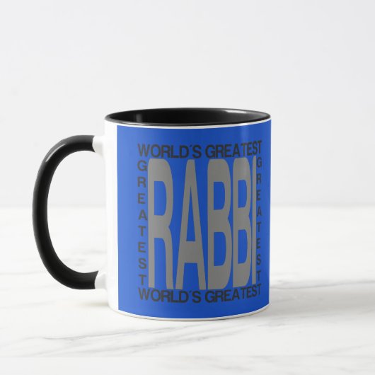 Mug Mondes plus grand Rabbin (Gauche)