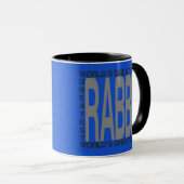 Mug Mondes plus grand Rabbin (Devant droit)
