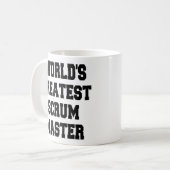 Mug Mondes plus grand Scrum Master (Devant gauche)