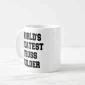 Mug Mondes plus grand Truss Builder (Devant gauche)