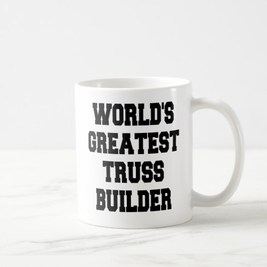 Mug Mondes plus grand Truss Builder (Droite)